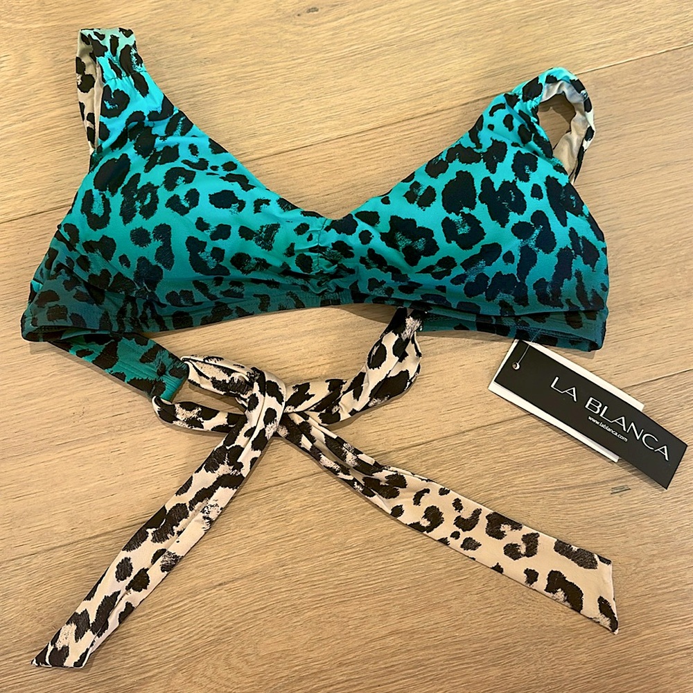 La Blanca bikini top